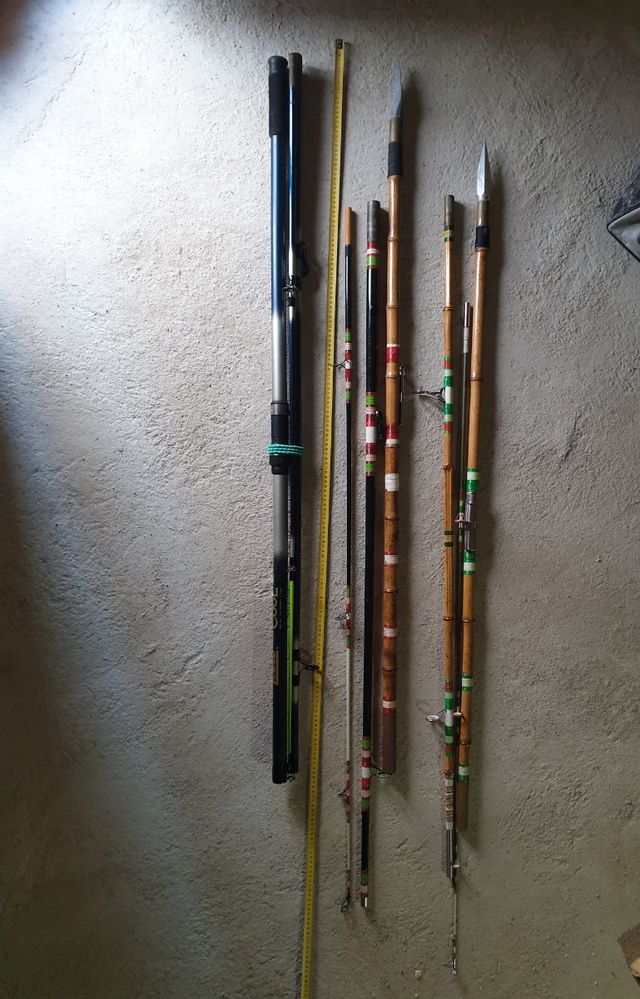 Cañas de pescar