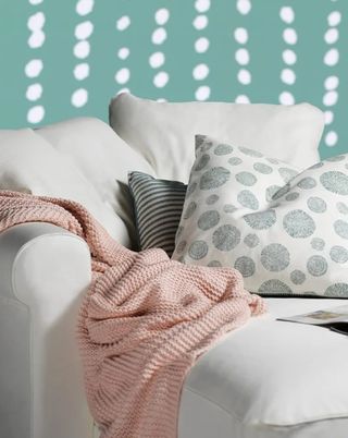 Caldo plaid rosa pallido 130x170 cm Ikea