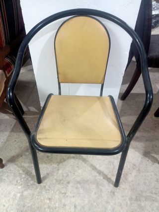 Sillas acolchadas vintage