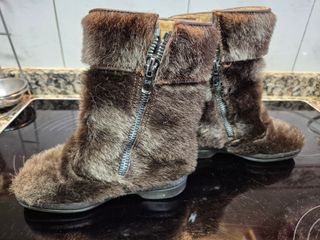 Botas de piel de niña/o