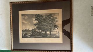 LÁMINA BLANCO NEGRO PAISAJE