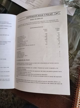 Aspirador de agua y polvo sin estrenar