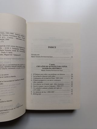 El Quijote para niños y jóvenes. 1905-2008