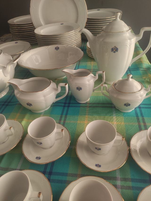 Vajilla de porcelana 