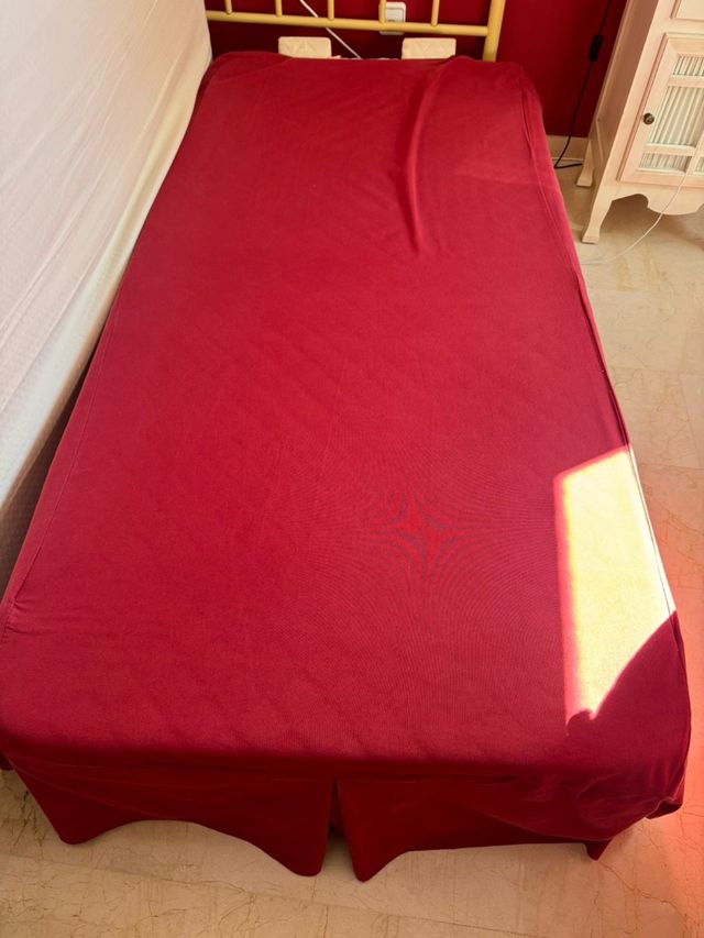 Canape abatible 90x190cm y cubre canapé a medida