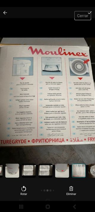 Freidora en aceite fries fryer mouinex