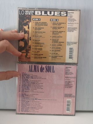 CDs Soul y Blues