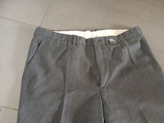 Pantalón gris paño Burberrys