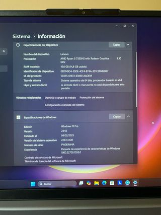 Ordenador Portátil Lenovo ThinkBook 16 Gen 7