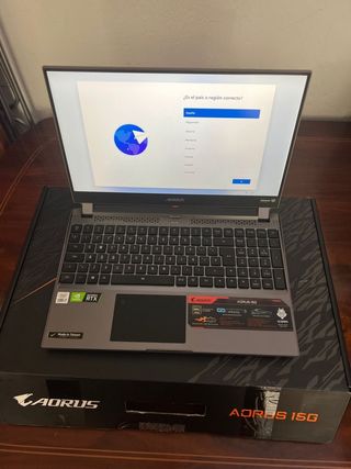 Portatil Gigabyte Aorus 15G XC 512GB i7 FHD Nuevo 
