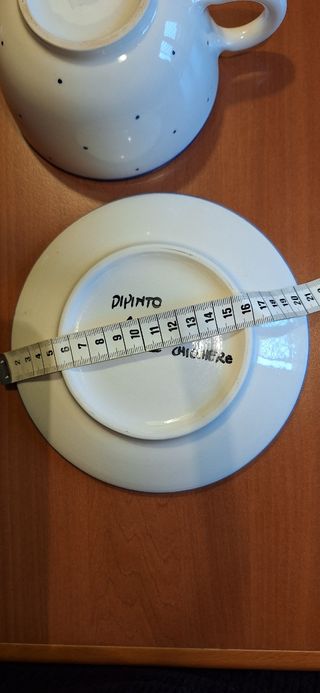 Tazza colazione e piattino