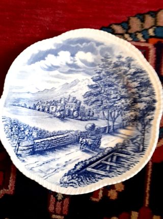 Plato art deco' inglés