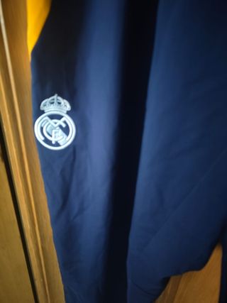 Blue Adidas tracksuit