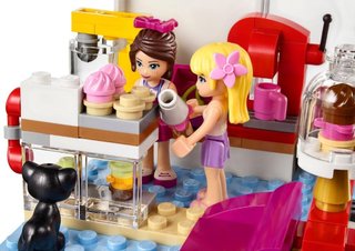 LEGO Friends Cafeteria Hertlake 41119