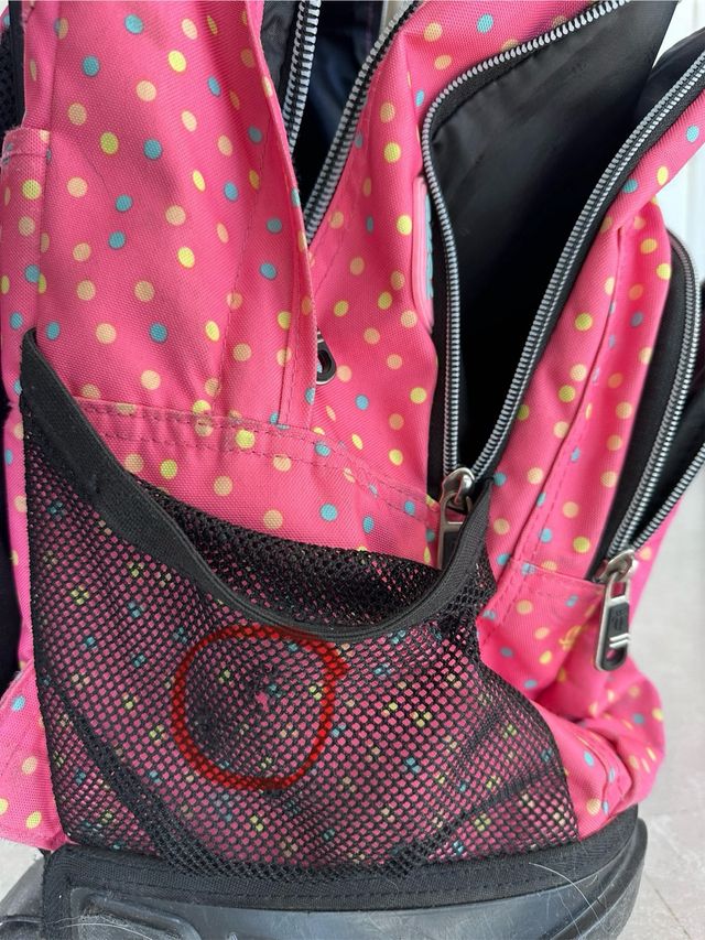 Mochila totto con ruedas