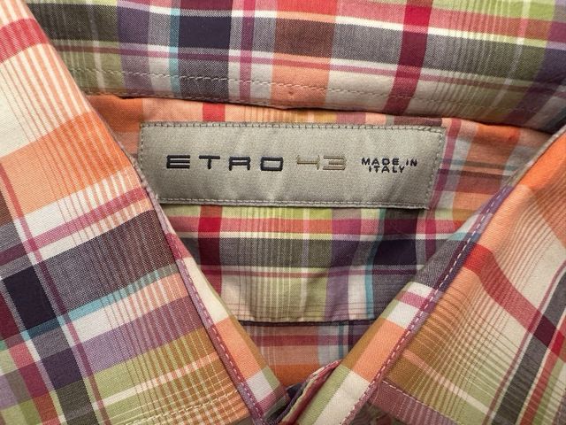 Etro camicia uomo tg IT 43