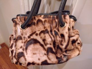 Furla Mala creme e castanho