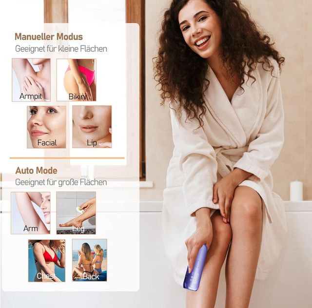 IPL laser depilación 9 niveles energia