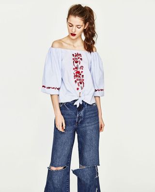 Blusa Zara nueva talla S