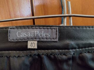 Casa das Peles - Saia de Pele Genuína