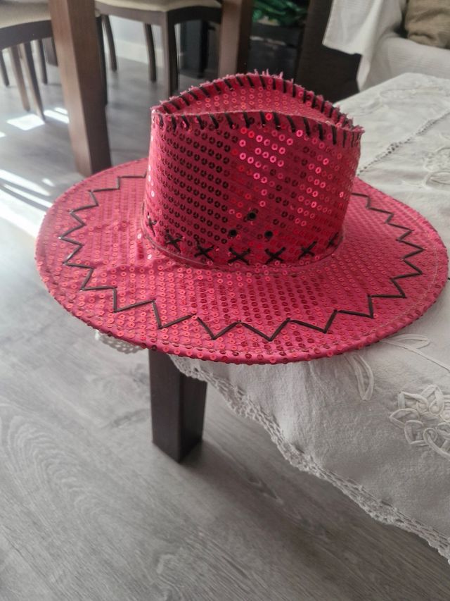 Sombrero cowboy lentejuelas