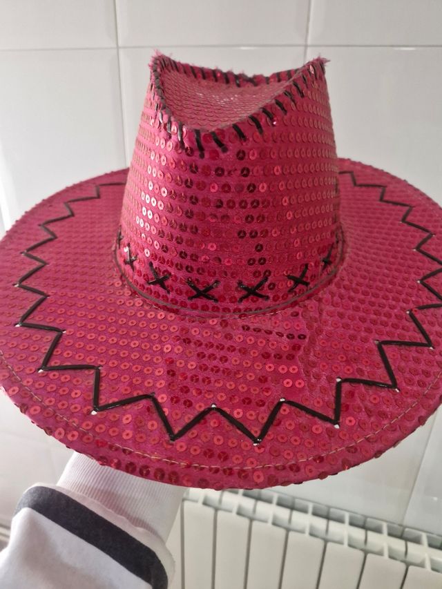 Sombrero cowboy lentejuelas