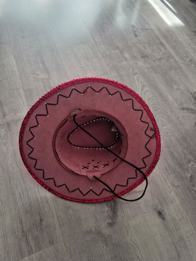 Sombrero cowboy lentejuelas