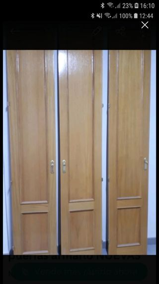 Puertas madera NUEVAS