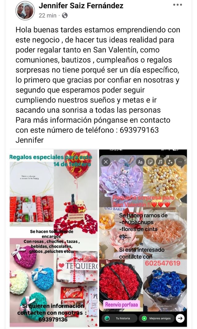 Regalos para días especiales