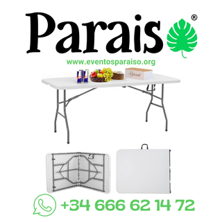 alquiler Mesas Sillas Plegables Fuenlabrada Pinto.