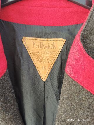 Abrigo lana años 80 Fallwick 