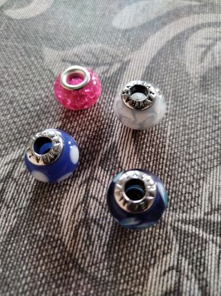 4 charms cristal