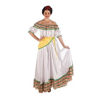 Disfraz de Mexicana Lujo Adulto