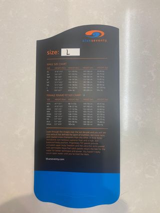 Traje Neopreno Triatlón Blueseventy Helix Hombr  L