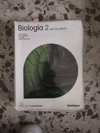 BIOLOGIA 2 BACHILLERATO LA CASA DEL SABER santilla