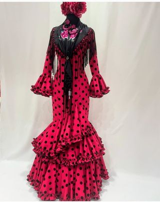 Traje de flamenca Mari Cruz