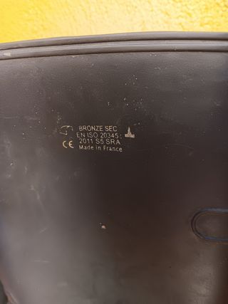 Botas agua seguridad