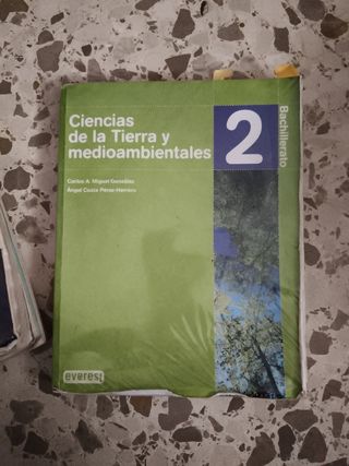 Ciencias de la Tierra y medioambientales. 2º Bachillerato