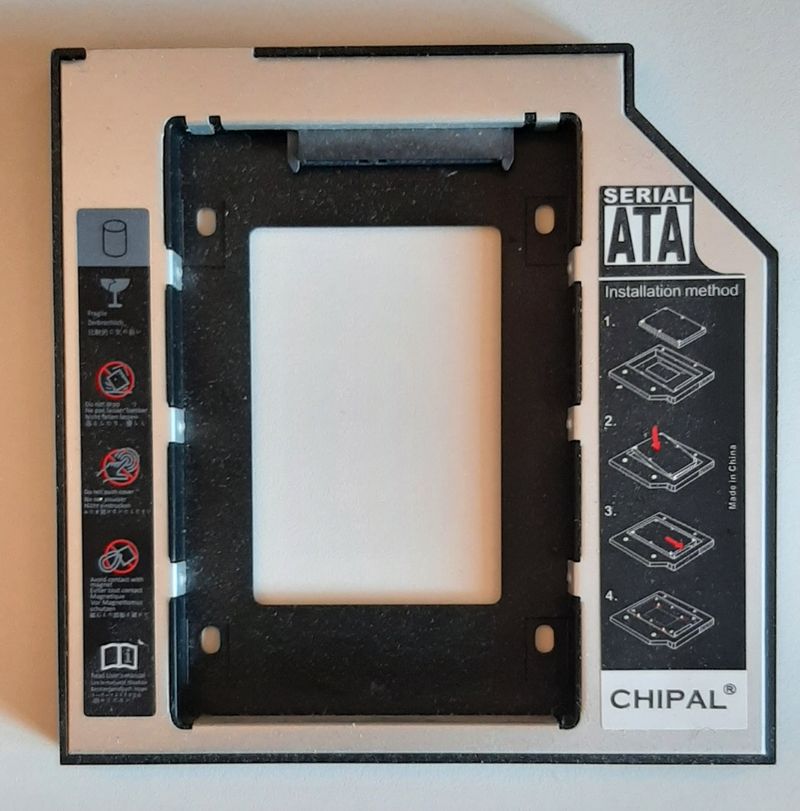 SATA 2.5 a Unidad optica CHIPAL