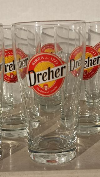 18 bicchieri Dreher 