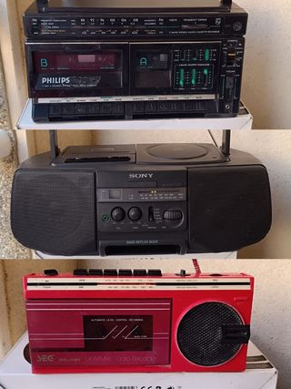 Radios vintages Sony, Philips