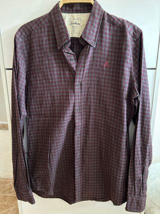 Camisa Scalpers a cuadros. Talla 39