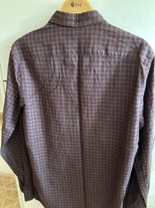 Camisa Scalpers a cuadros. Talla 39