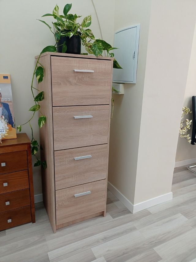 Archivador Fichero cajonera carpetas colgantes.