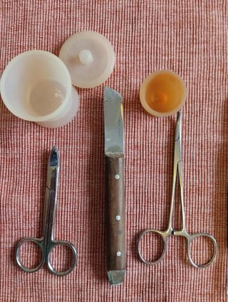Material para estudio de prótesis dental
