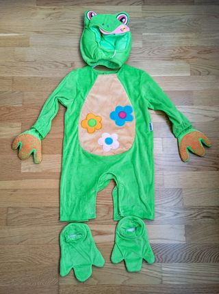 Disfraz bebé rana