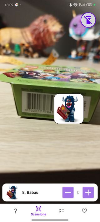 Lego minifigures collezionabile
