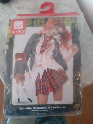 Disfraz colegiala zombie 