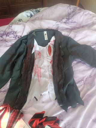 Disfraz colegiala zombie 