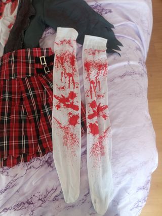 Disfraz colegiala zombie 